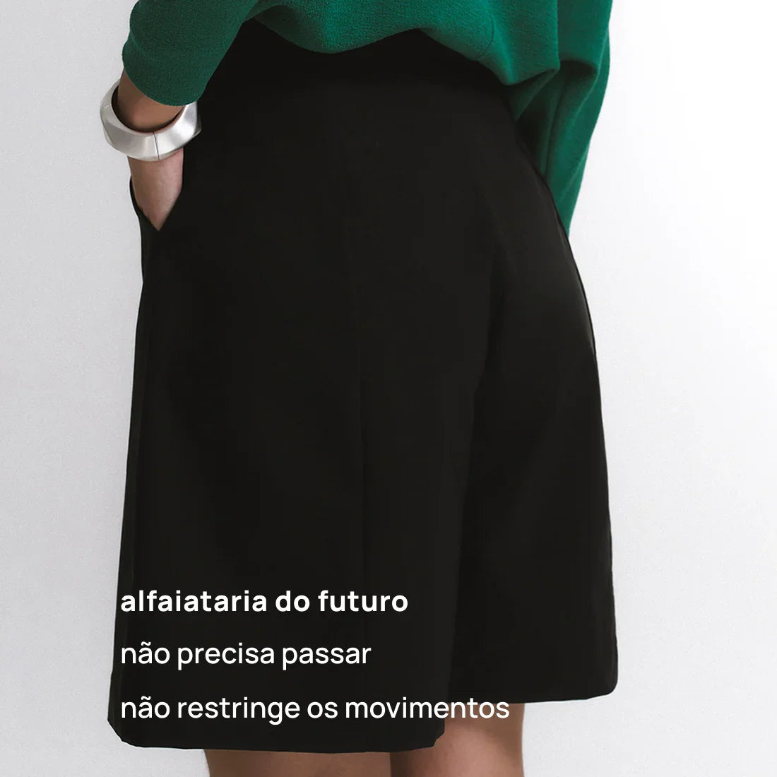 Bermuda Alfaiataria Tech Kyoto FutureForm® Feminina